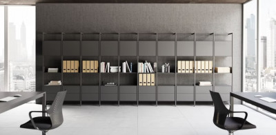 Libreria a muro Mikai